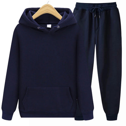 Men's Ladies Hoodies+Pants Autumn Hooded Sweatshirt Sweatpants Fashion Slim Fit Hip Hop Pullover Hoodie Set The Clothing Company Sydney