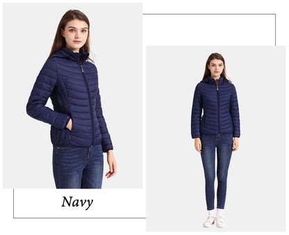 Ladies Padded Puffer Jacket Coat Ultralight Outdoor Clothes Outwear Slim Short Parka Portable Store In Bag The Clothing Company Sydney
