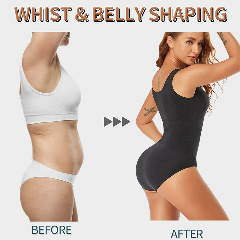 Bodysuit Shapewear Seamless Body Shaper Tummy Control Corset Top Women's Sheath Waist Trainer Abdomen Shaper The Clothing Company Sydney
