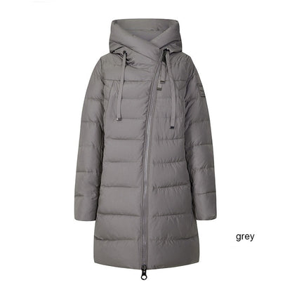 Long Puffer Winter Down Jacket Women's Thick Coat Women Hooded Parka Warm Brand Cotton Blend Jackets The Clothing Company Sydney