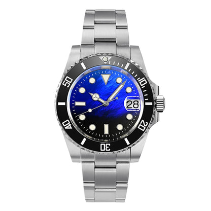 San Martin 40.5mm Water Ghost V3 Sub Diver Luxury Men's NH35 Automatic Mechanical Business Wristwatches Sapphire 20Bar Watch The Clothing Company Sydney