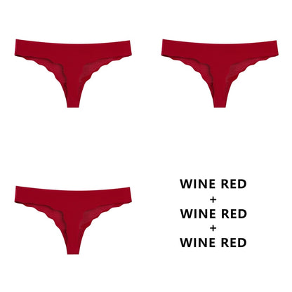 3 pack Seamless Panty Set Underwear Comfort Intimates Fashion Ladies Low-Rise Briefs Panties Lingerie The Clothing Company Sydney