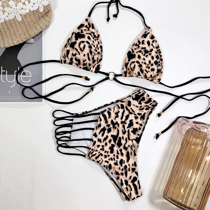High Waist Bikini Swimsuit Swimwear Bandeau Thong Brazilian Bikini Set The Clothing Company Sydney