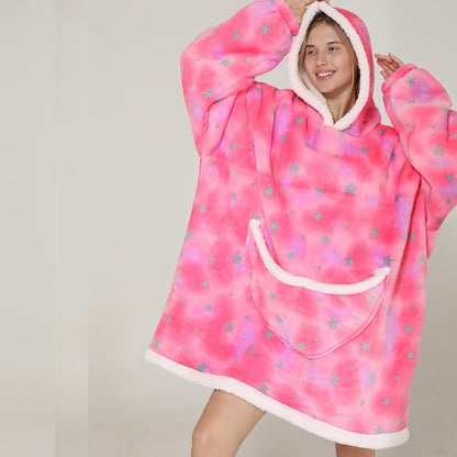 Winter Sherpa Blanket Plush Fleece Family Matching Hoodie Girl Sweatshirt Oversized Hoodie The Clothing Company Sydney