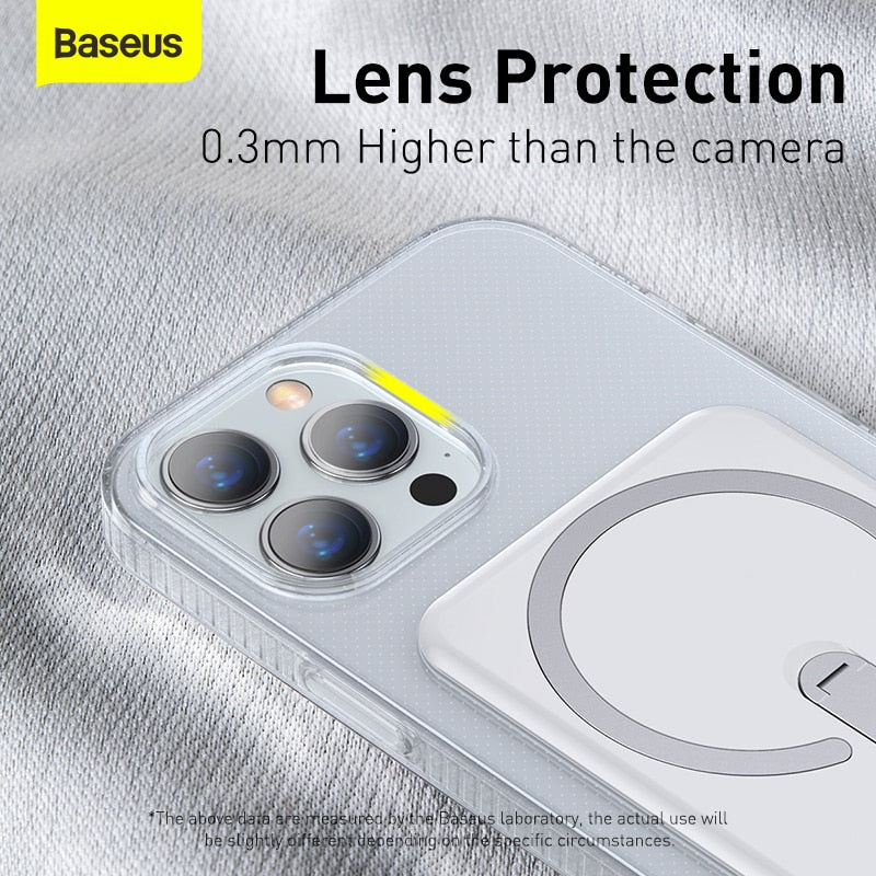 Magnetic Phone Case For iPhone 13 Pro Max Case Transparent Bracket Case Phone Covers for iPhone 13 Pro Magnet Back Cover The Clothing Company Sydney