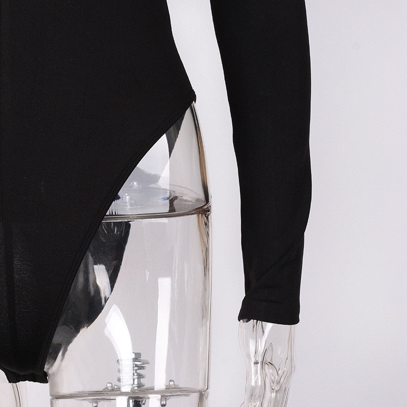 Sheath Velvet Rompers Bodysuit Long Sleeve Regular Zipper Jumpsuits Women Fashion Streetwear Outfits Overalls Bodysuit The Clothing Company Sydney