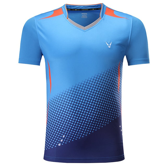 Badminton Volleyball Sportswear Golf Tennis shirt Men sports Table Tennis Shirts tennis clothes Quick dry Running Exercise training shirt The Clothing Company Sydney