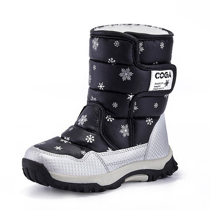 Girls shoes Pink style Kids snow winter warm fur antiskid outsole size 27 to 38 children Boots For Girls The Clothing Company Sydney