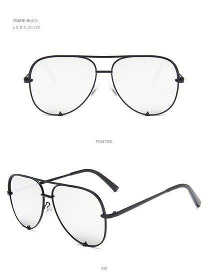 Classic Metal Aviation Sunglasses Women Fashion Alloy Pilot Sun Glasses Men Gradient Lens Driving Shades Ladies UV400 The Clothing Company Sydney