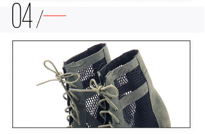 Army Green Suede Latin Dance Boots Ladies Salsa Tango Indoor Sports Ballroom Dance Shoes The Clothing Company Sydney