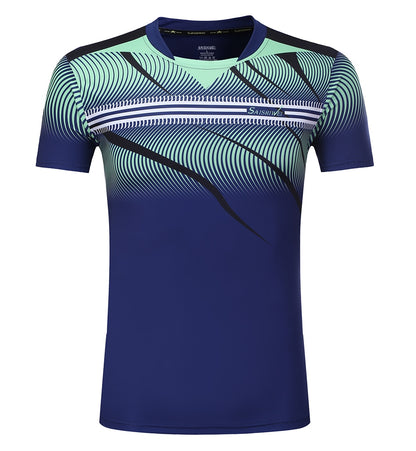 Badminton Volleyball Sportswear Golf Tennis shirt Men sports Table Tennis Shirts tennis clothes Quick dry Running Exercise training shirt The Clothing Company Sydney