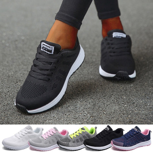 Women's Sneakers Casual Shoes Flats Air Mesh Breathable Trainers Ladies Shoes Sneakers Women Shoes The Clothing Company Sydney