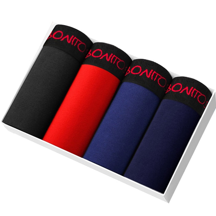 4 Pack Boxer Shorts Men's Panties Underpants Boxershorts Underwear Cotton Mix Trunks Set The Clothing Company Sydney