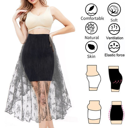 High Waist Tummy Control Slips Woman Seamless Half Slip Underwear Shapewear Body Shaper Underdress Petticoat Shapers The Clothing Company Sydney