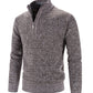Winter Men's Fleece Thicker Sweater Half Zipper Turtleneck Warm Pullover Quality Male Slim Knitted Sweaters The Clothing Company Sydney