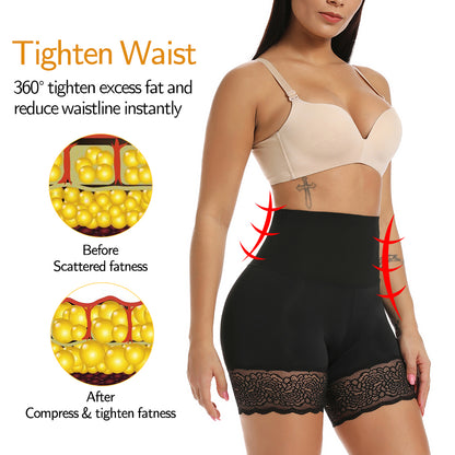 Women's Body Shaper High Waist Safety Shorts Lace Knickers Tummy Control Panties Underwear Shaping Boyshorts Shapewear The Clothing Company Sydney