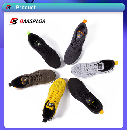 Men's Knit Casual Walking Breathable Trendy Sneakers Original Light Shock Absorption Male Tennis Shoes The Clothing Company Sydney