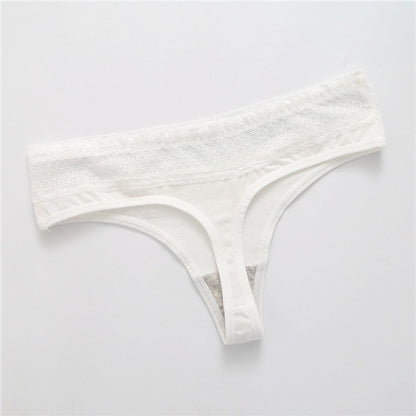 Black/White Lace Thong G-String Underwear Women Lingerie Seamless Panty Intimates Hollow Out Briefs Panties The Clothing Company Sydney