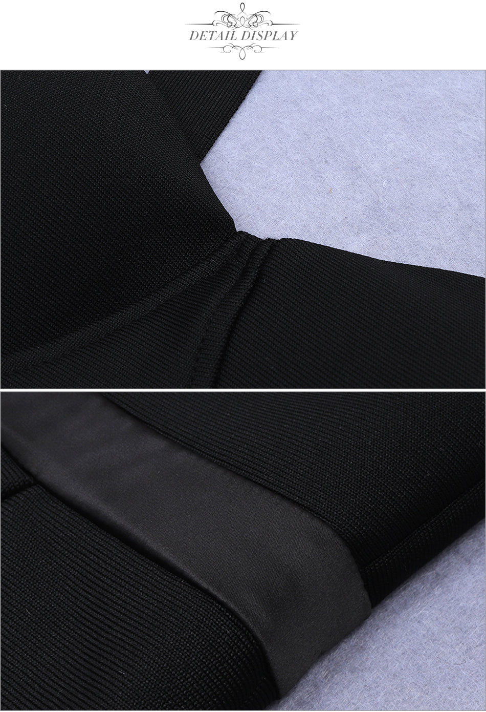 Elegant Black Bodycon Bandage Spaghetti Strap Midi Blue Club Formal Runway Party Dress The Clothing Company Sydney