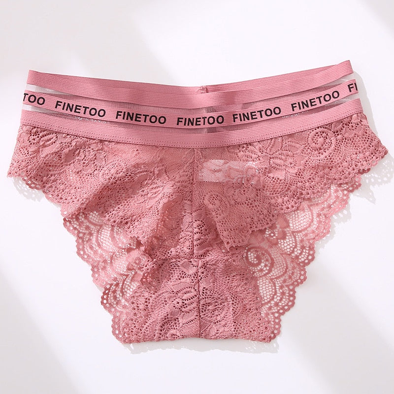 Women's Lingerie Lace Panties Underwear Floral Perspetive Panties Lace Panty Mesh Waist Seamless Briefs The Clothing Company Sydney