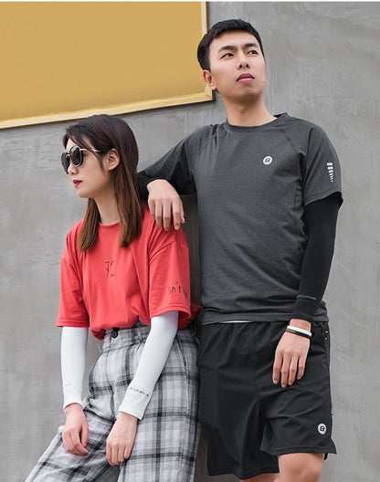 Ice Fabric Running Arm Warmers UV Protect Arm Sleeves Basketball Camping Riding Cycling Outdoors Sports Wear Protective Gear The Clothing Company Sydney