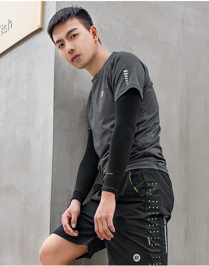 Ice Fabric Running Arm Warmers UV Protect Arm Sleeves Basketball Camping Riding Cycling Outdoors Sports Wear Protective Gear The Clothing Company Sydney