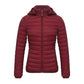 Winter Women Thin Padded Puffer Jacket Coat Short Parka Outdoor Warm Clothing Portable Ultralight  Outerwear The Clothing Company Sydney