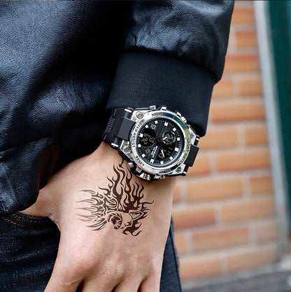 Sanda Military Army Sport Style Wristwatch Dual Display Men's Watch Clothing Company Sydney