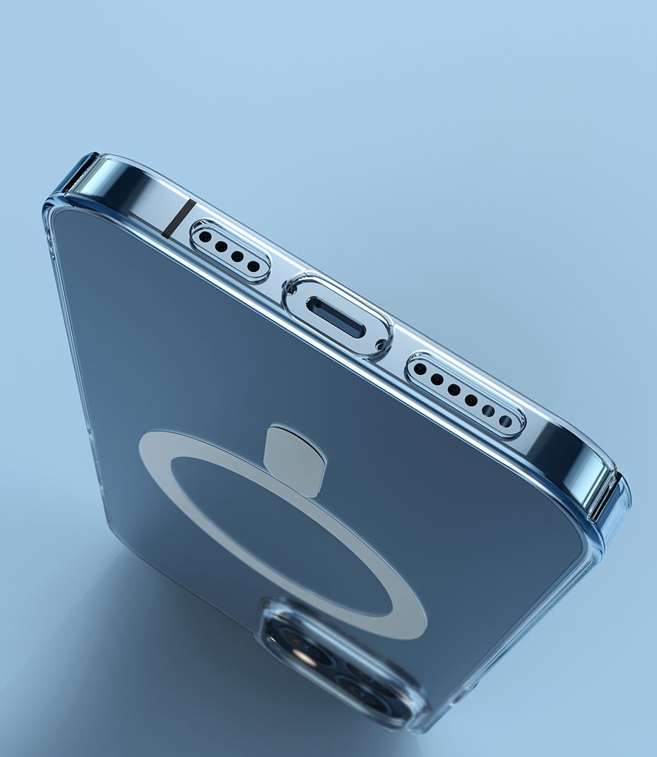 Transparent Magnetic Phone Case for iPhone 13 Pro Max 13pro Wireless Charging Cover iPhone 12 12 Pro Max Magnet Case The Clothing Company Sydney