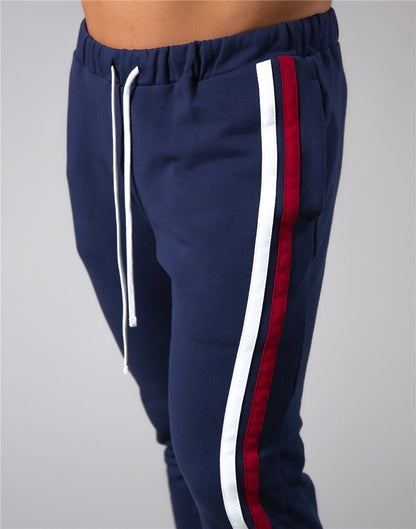 Men's Brand Casual Joggers Sweatpants Gym Running Pants Mens Fitness Bodybuilding Men Jogging Pants Zipper cotton Mix Sweatpants The Clothing Company Sydney