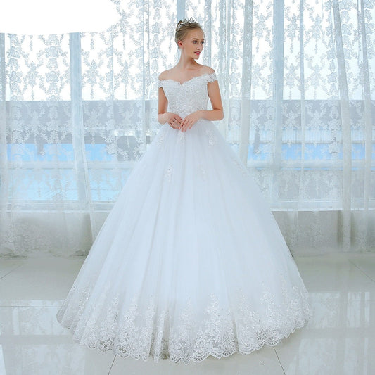 Backless Ball Gown Wedding Dress Sleeveless Lace Bridal Dresses Princess Wedding Gowns The Clothing Company Sydney