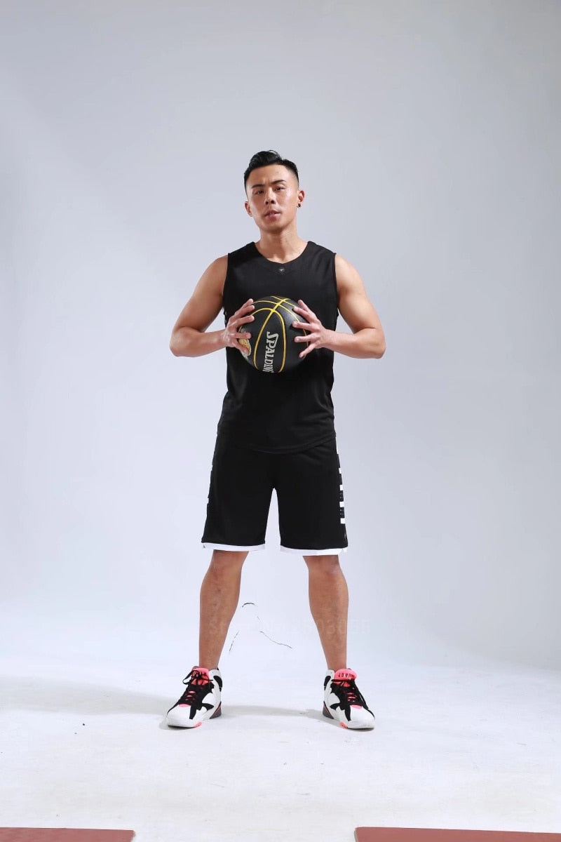Men's Women's Basketball Jerseys Uniforms Set blank breathable dry quick basketball shirts+shorts suits Set The Clothing Company Sydney