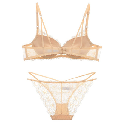 Summer Female Deep V Bra Sexy Lace Push Up  Bra Sets Suit The Clothing Company Sydney