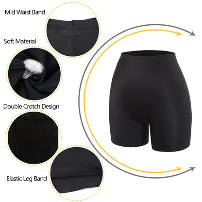 Women's Safety Slip Shorts Under Skirt Seamless Anti Chafing Boxer High Waist Boyshorts Anti-emptied Panties Yoga Short Pants The Clothing Company Sydney