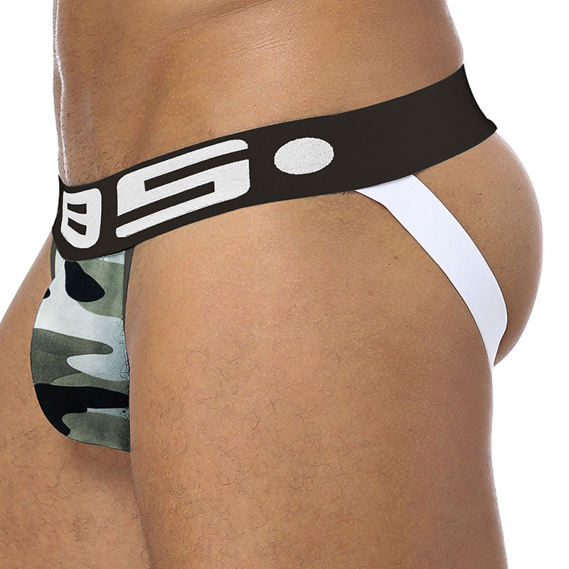 Men's Mesh Jockstrap Underwear G-Strings Thongs Sexy  Gay Penis pouch bikini buttocks Hollow thong men underwear The Clothing Company Sydney