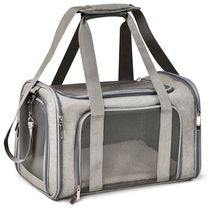Dog Carrier Bag Soft Side Backpack Cat Pet Carriers Dog Travel Bags Airline Approved Transport For Small Dogs Cats The Clothing Company Sydney