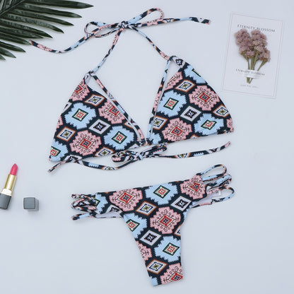 2 Piece Bandage Bikini Women Push Up Swimwear Low Waist Swimsuit Brazilian Bikini Set Bathing Suits Beachwear Swimming Suit The Clothing Company Sydney