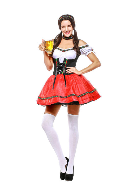 Women's Oktoberfest Costume Bavaria Beer Party Girl Costume Outfit The Clothing Company Sydney