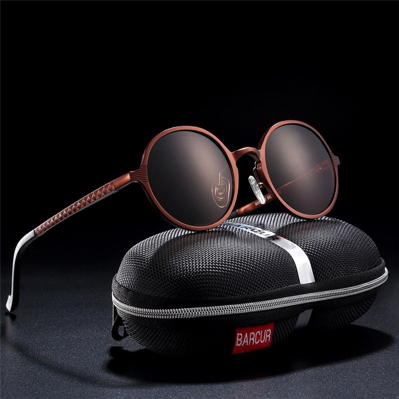 Designer Goggle Round Sunglasses Luxury Brand Men Glasses Retro Vintage Women Sun Glasses UV400 Eyewear The Clothing Company Sydney