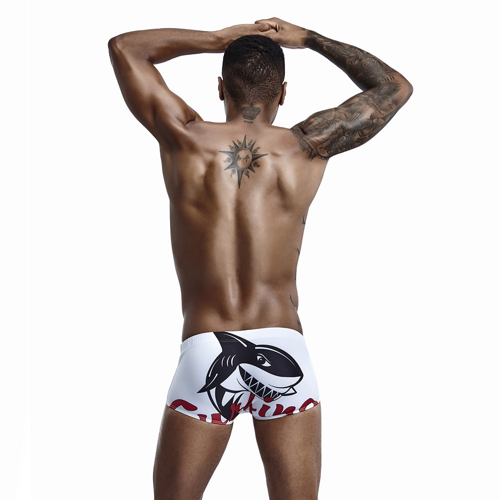 Men's Swimwear Swimming Shorts Swimming Trunks Shark Pattern Quick Dry Swimsuit Man Beachwear Surfing Shorts The Clothing Company Sydney