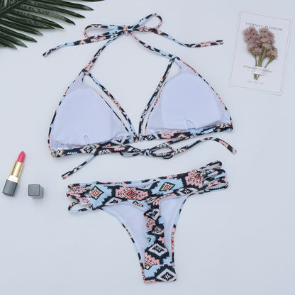 2 Piece Bandage Bikini Women Push Up Swimwear Low Waist Swimsuit Brazilian Bikini Set Bathing Suits Beachwear Swimming Suit The Clothing Company Sydney