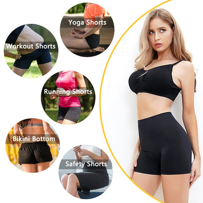 Women's Safety Slip Shorts Under Skirt Seamless Anti Chafing Boxer High Waist Boyshorts Anti-emptied Panties Yoga Short Pants The Clothing Company Sydney
