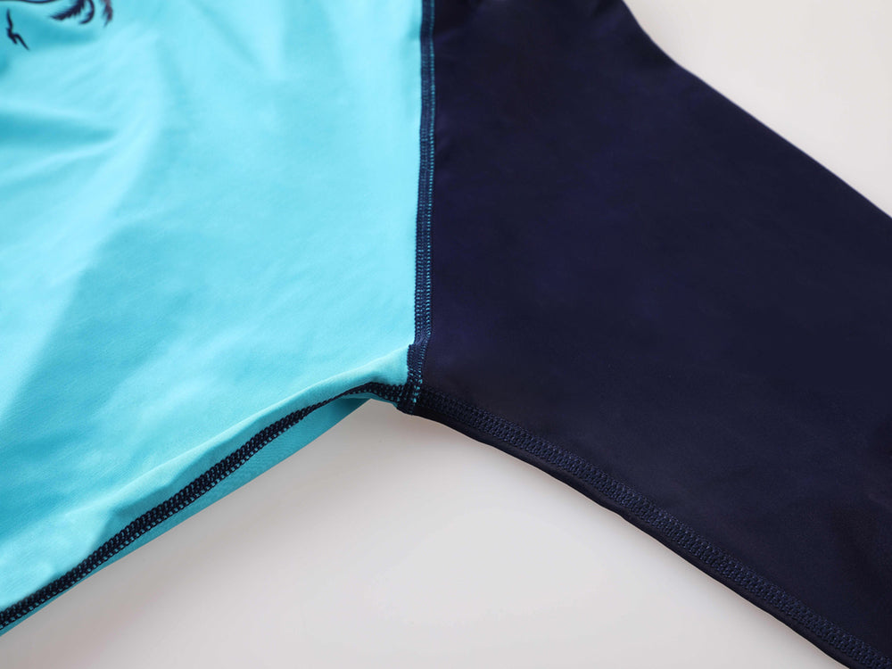 Women's Rashguard Swimwear Long Sleeve Rash Guard Surfing Top Colorblock Swimsuit Shirts UPF50+ Beach Wear The Clothing Company Sydney