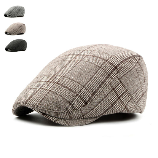 Brand Fashion Summer Sun Hats for Men Women Casual Cotton Beret Caps Adjustable Plaid Flat Newsboy Ivy Cap The Clothing Company Sydney