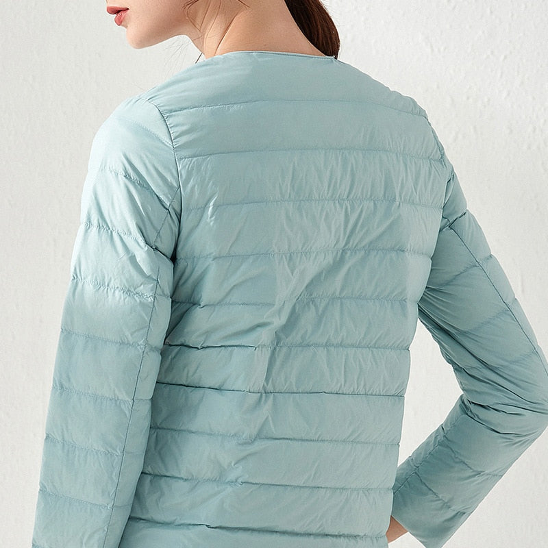 Ultra Light Duck Down Women Matt Fabric Lightweight Coat Warm Windbreaker Parka Women's Down Jackets Plus Coats The Clothing Company Sydney