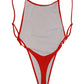 High Leg cut One Piece Swimsuit Thong Swimwear Women Trikini Backless Monokini Brazilian Bathing Suit Swim wear The Clothing Company Sydney