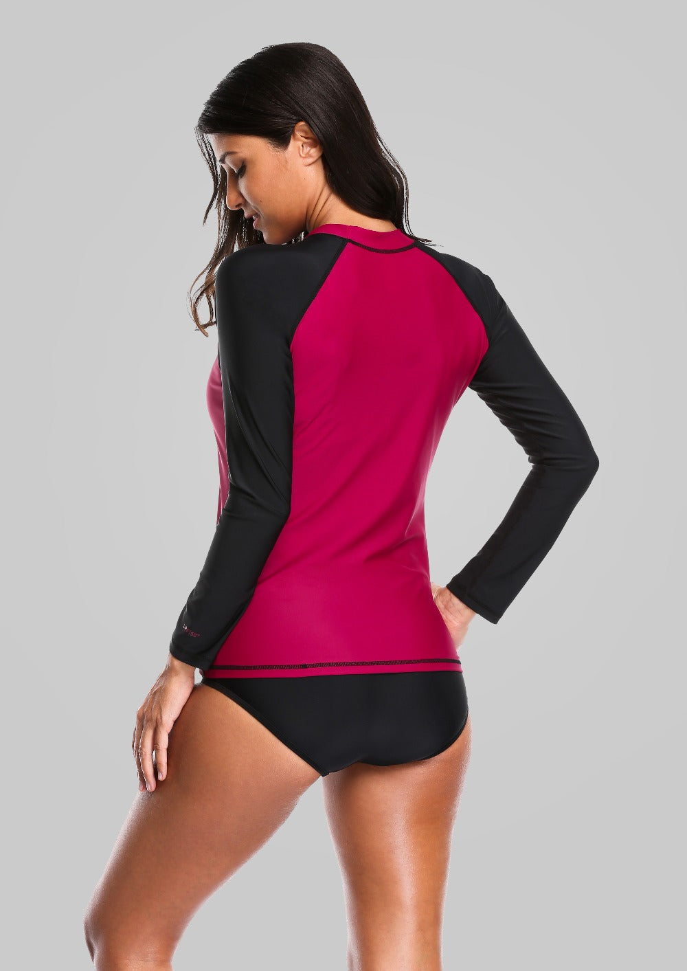 Women's Rashguard Swimwear Long Sleeve Rash Guard Surfing Top Colorblock Swimsuit Shirts UPF50+ Beach Wear The Clothing Company Sydney