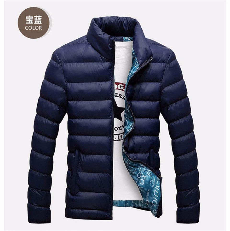 Winter Jackets Parka Men Autumn Winter Warm Outwear Brand Slim Mens Coats Casual Windbreaker Quilted Jackets The Clothing Company Sydney
