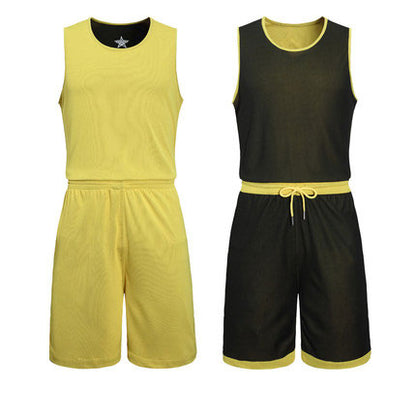 2 Piece basketball jerseys Set Uniforms kits Kids Women Girls Boys Men Reversible Basketball Double-side Sportswear The Clothing Company Sydney