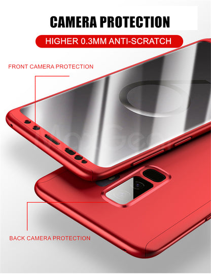 Luxury 360 Degree Case For Samsung Galaxy S7 Edge S8 S9 S10 Plus S10E Note 8 9 Shockproof Full Cover M10 A10 A20 A30 A40 A50 A70 The Clothing Company Sydney